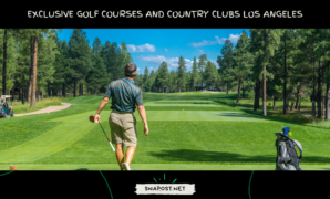 Exclusive golf courses and country clubs