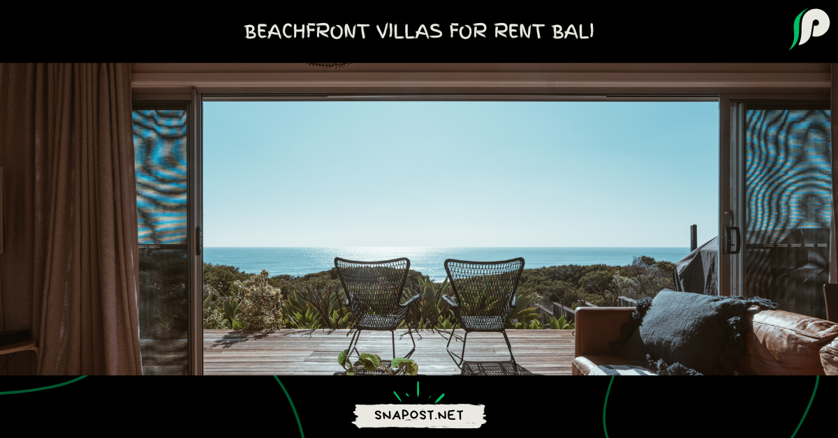 beachfront villas, rent, Bali, luxurious escape, pristine beaches, breathtaking sunsets, comfort, opulence, exclusive villas.