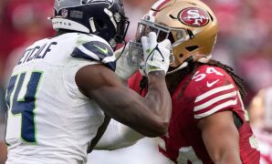 49ers, Seahawks players scuffle leads to ejections as San Francisco comes away with win