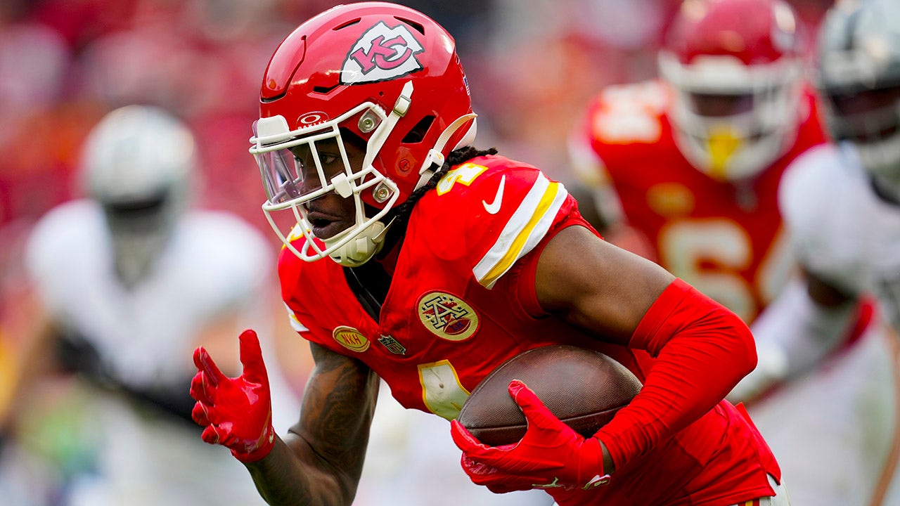 Chiefs’ Rashee Rice tosses Raiders player’s mouthpiece during in-game incident