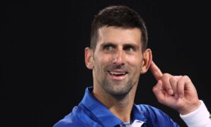 Australian Open heckler yells, ‘Get vaccinated’ as Novak Djokovic prepares to serve