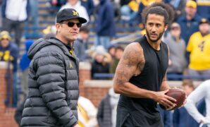 Colin Kaepernick possibly joining Jim Harbaugh's Chargers staff would be 'horrible decision,' ex-NFL star says