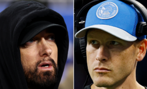 Eminem praises Ben Johnson's decision to remain Lions OC: 'Thank you for staying!!!'