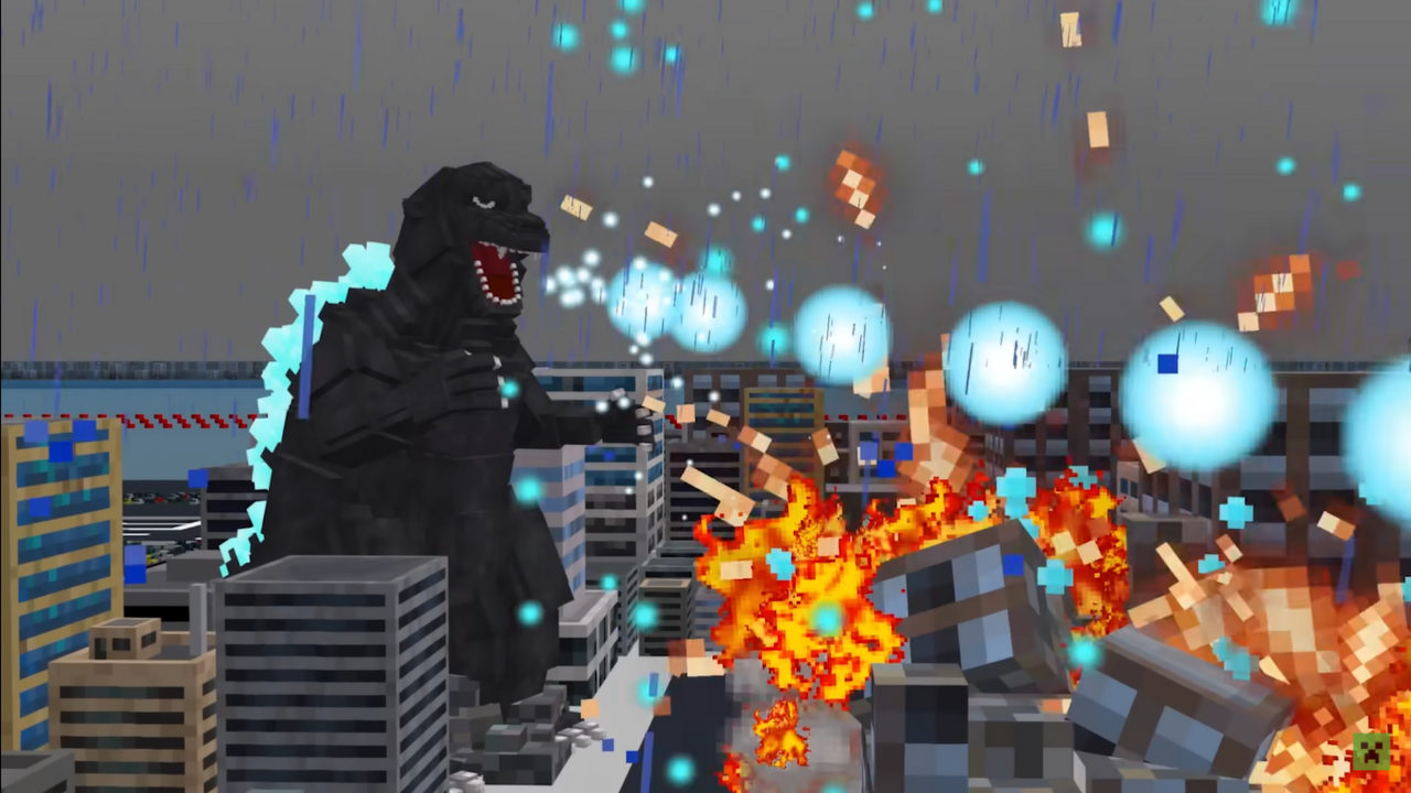 Escape Godzilla's Wrath In Minecraft's Latest DLC