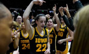 Iowa’s Caitlin Clark undeterred by scrutiny amid rising fame