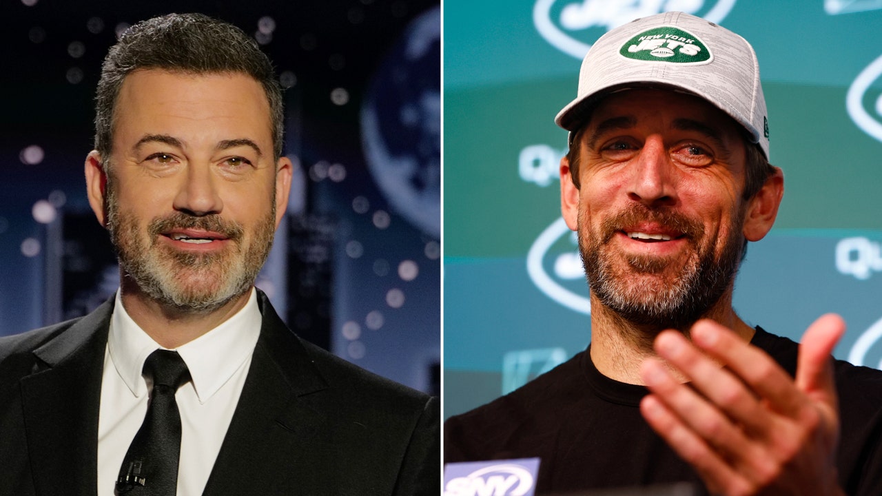 Jimmy Kimmel launches wild attack on Aaron Rodgers after Jeffrey Epstein jab: ‘Hamster-brained man’