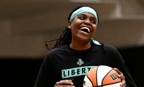 Liberty's Jonquel Jones discusses impact new WNBA documentary can have on fans as league continues to grow