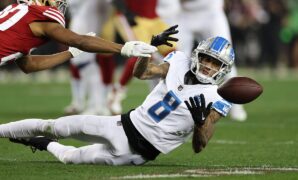 Lions' Josh Reynolds tries to brush off crucial drops in NFC title game: 'S--- happens'