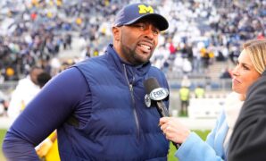 Michigan naming offensive coordinator Sherrone Moore head coach after Jim Harbaugh's departure: report