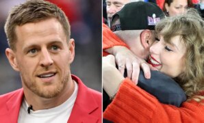 NFL great JJ Watt 'can't understand' outrage over Taylor Swift coverage