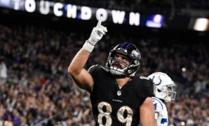 Ravens' Mark Andrews active for AFC title game vs. Chiefs just weeks after devastating injury