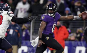 Ravens use stellar second half against Texans to advance to AFC title game