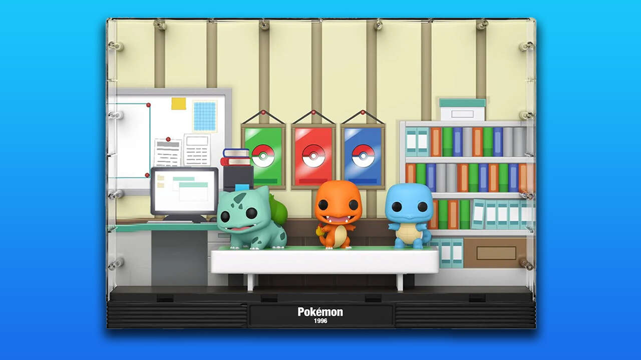 The Original Pokemon Starters Are Featured In The Newest Funko Pop Display Set