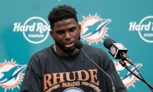 Tyreek Hill fires ‘bonehead’ staffer who Dolphins star says mistakenly filed divorce papers