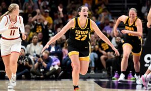 Caitlin Clark becomes NCAA women's all-time leading scorer