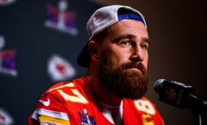 Chiefs' Travis Kelce adds to the mystery of Taylor Swift's status for Super Bowl LVIII