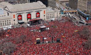 Chiefs fans tackle person appearing to flee from parade shooting; police investigating videos