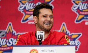 Grammy winner Michael Bublé admits he was high on mushrooms during NHL All-Star Game draft