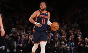 Knicks' Jalen Brunson nearly brought to tears after first All-Star selection, 'MVP' chants from fans