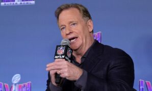 NFL Commissioner Roger Goodell addresses possibility of streaming Super Bowl