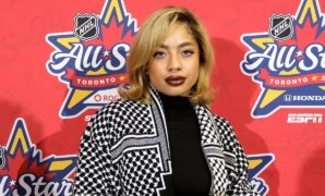 NHL All-Star Game anthem singer wears pro-Palestinian attire, sparks outrage: ‘Mind-boggling’