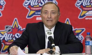 NHL commissioner addresses 4 players charged with sexual assault, as police prepare for news conference