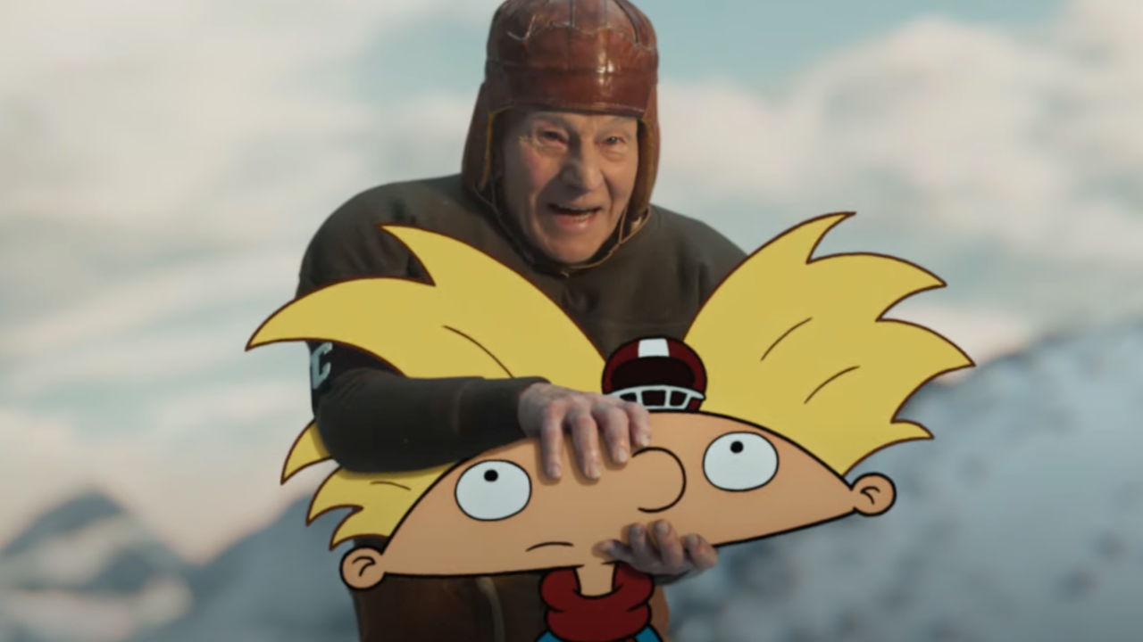 Paramount+ Super Bowl Commercial Sees Patrick Stewart throw Hey Arnold's Head, Creed Perform For Some Reason