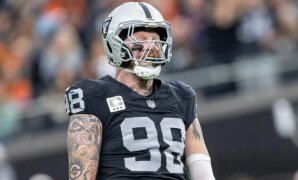 Raiders' Maxx Crosby 'fired up' Antonio Pierce is team's head coach