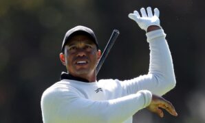 Tiger Woods hits brutal shank in return to PGA Tour: 'Been a while'