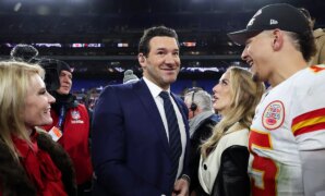 Tony Romo reveals reason behind calling Taylor Swift Travis Kelce’s wife during NFL broadcasts