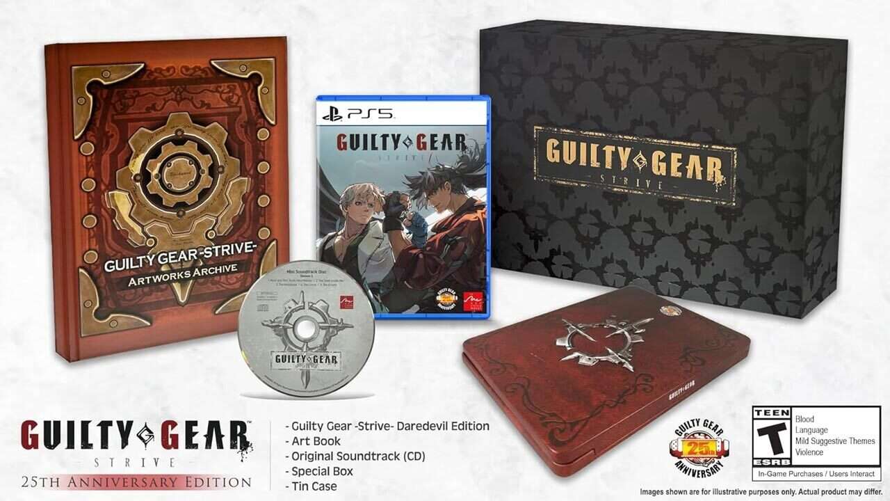 Guilty Gear Strive 25th Anniversary Collector's Edition Is Discounted At Amazon