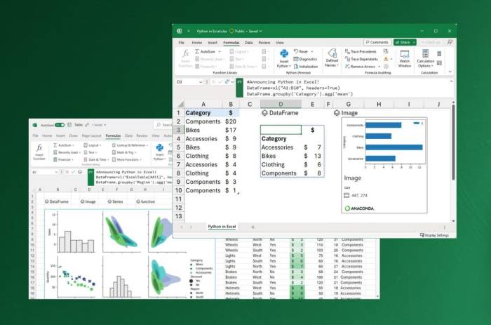 Microsoft introduces python excel