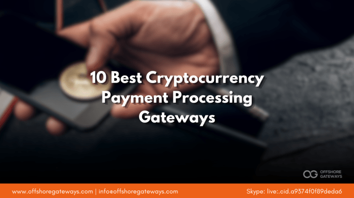 Best crypto payment gateways