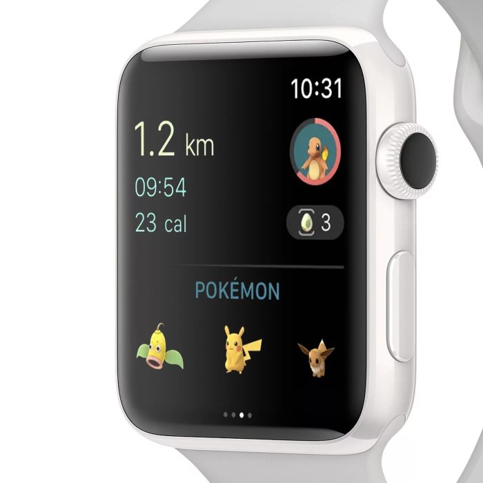 This pokemon like apple watch app makes standing up throughout the day more fun