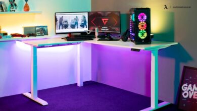 The worlds best gaming desk now comes in a stunning white color mac users will love