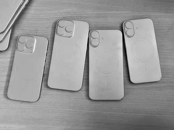 Iphone 16 and iphone 16 pro dummy units leaked but only one is getting a design change