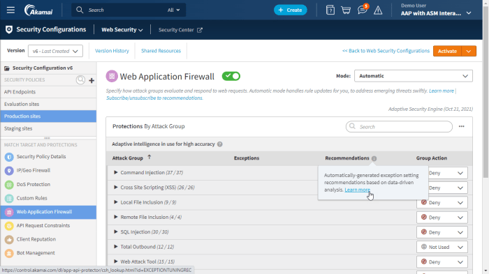 Akamai survey api security