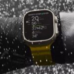 An apple watch ultra helped save a swimmers life after they became stranded in rough seas