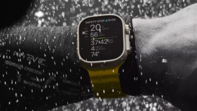 An apple watch ultra helped save a swimmers life after they became stranded in rough seas