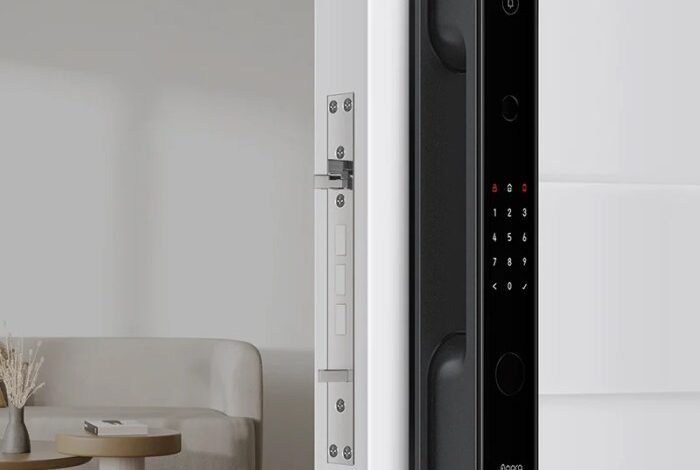 This brand new aqara smart lock supports apple home keys for keyless iphone entry matter and more