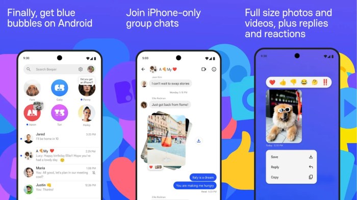 Imessage on android app beeper is back with a new owner but its given up on fighting apple for now