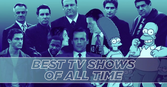 Top 50 tv shows all time ranking