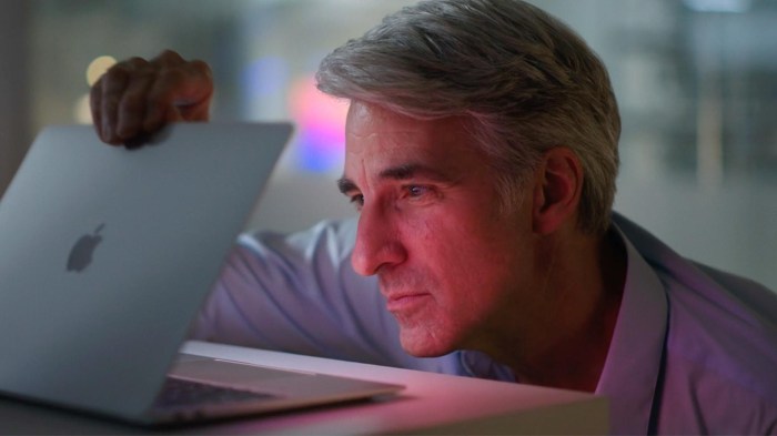 Apple exec craig federighi takes swipe at ai pcs i guessed we missed the boat