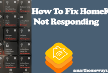 No response homekit error