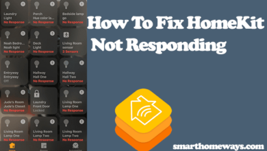 No response homekit error