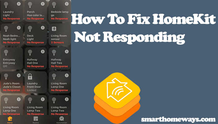 No response homekit error