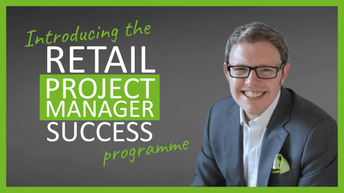 Retail project management software