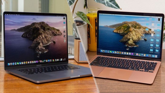 Apple macbook pro vs macbook air all the mac laptops compared