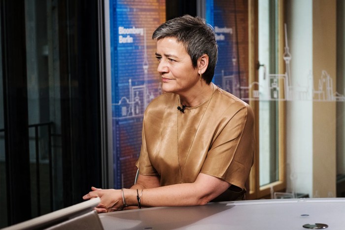 Margrethe vestager steps down