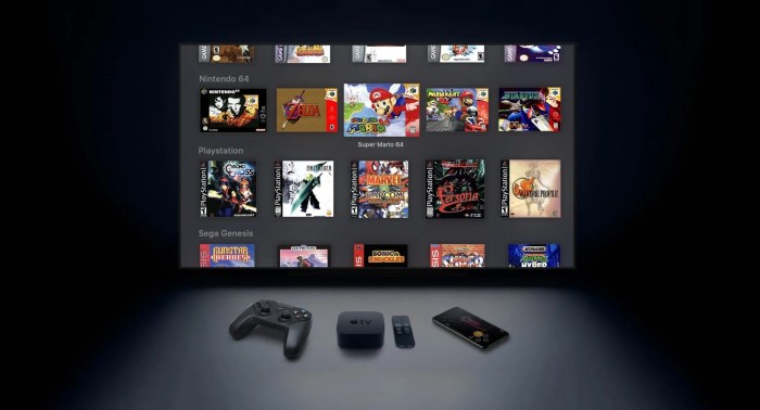 Playstation emulator provenance now available for apple tv users in beta and its next major update will support a classic sony handheld